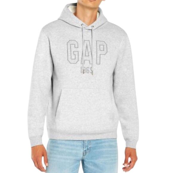 Gap Unisex Logo Fleece Hoodie Size Small - Picture 1 of 12